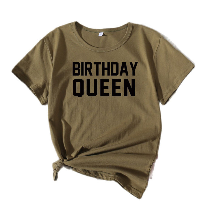 Women Leisure Birthday Party T-Shirt Lune London