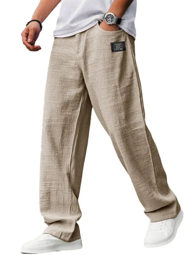 Airy linen pants for men with a comfortable fit Amarae