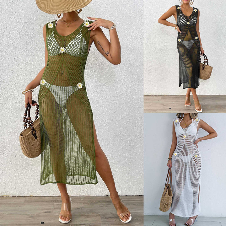Lune London Women's Summer Crochet Maxi Dress