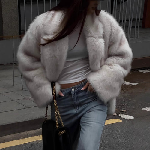 Ladies plush jacket Amarae