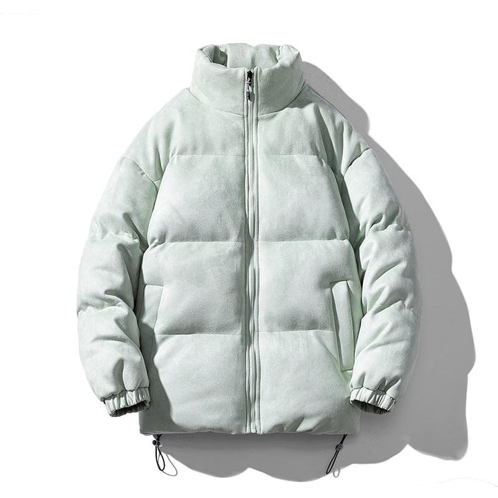 Ladies winter quilted jacket with high collar and versatile pockets Amarae