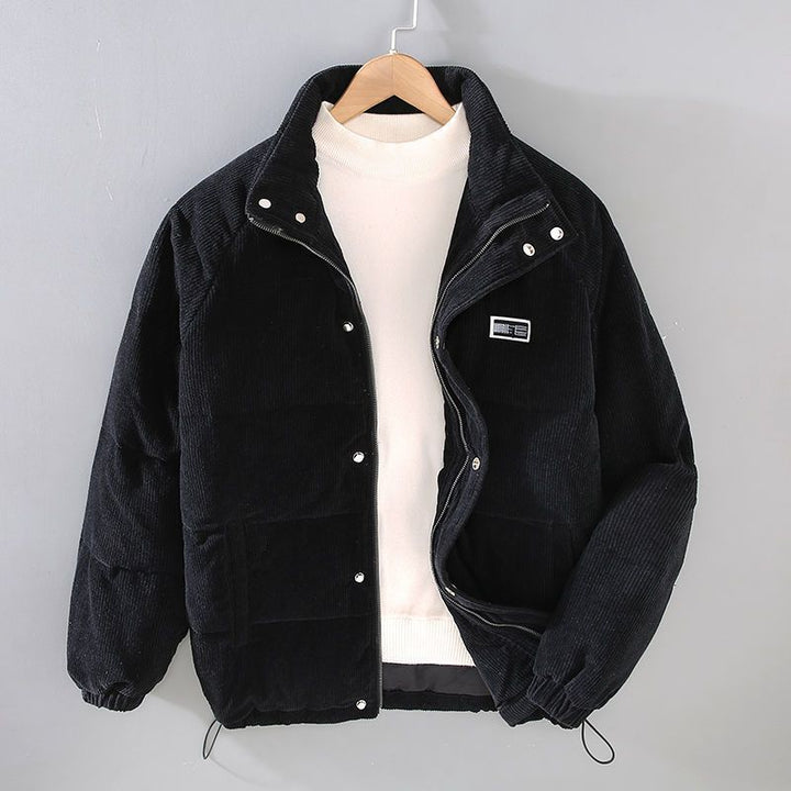 Ladies high-quality velvet puffer jacket Lune London