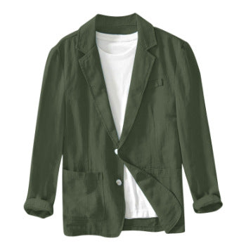 Ladies elegant and lightweight blazer with button closure Lune London