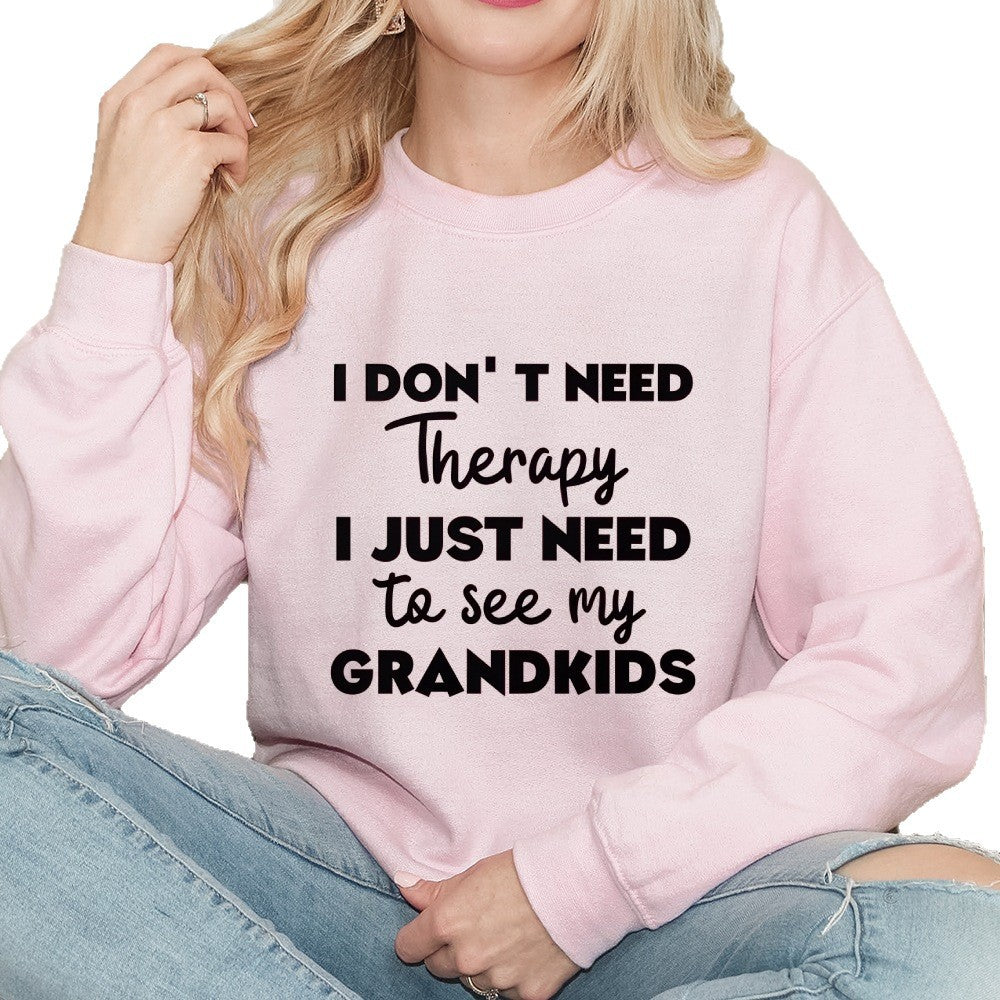 Sweat-shirt femme avec impression motivante et coupe confortable Chic & Stil
