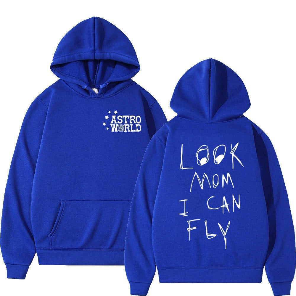 Women's hoodie with creative statement print Chic & Stil