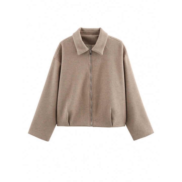 Elegant fleece jacket for ladies with zip Lune London