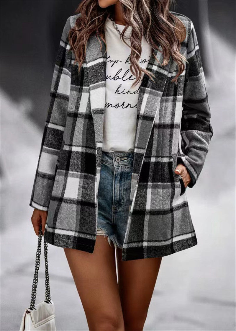 Women boucle blazer elegant Lune London