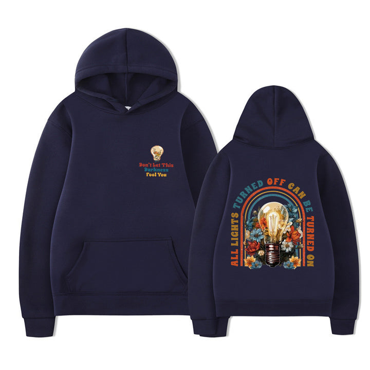 Women's hoodie with colorful design and relaxed fit Lune London