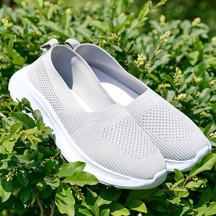 Ladies slip-on running shoes comfortable and breathable Lune London