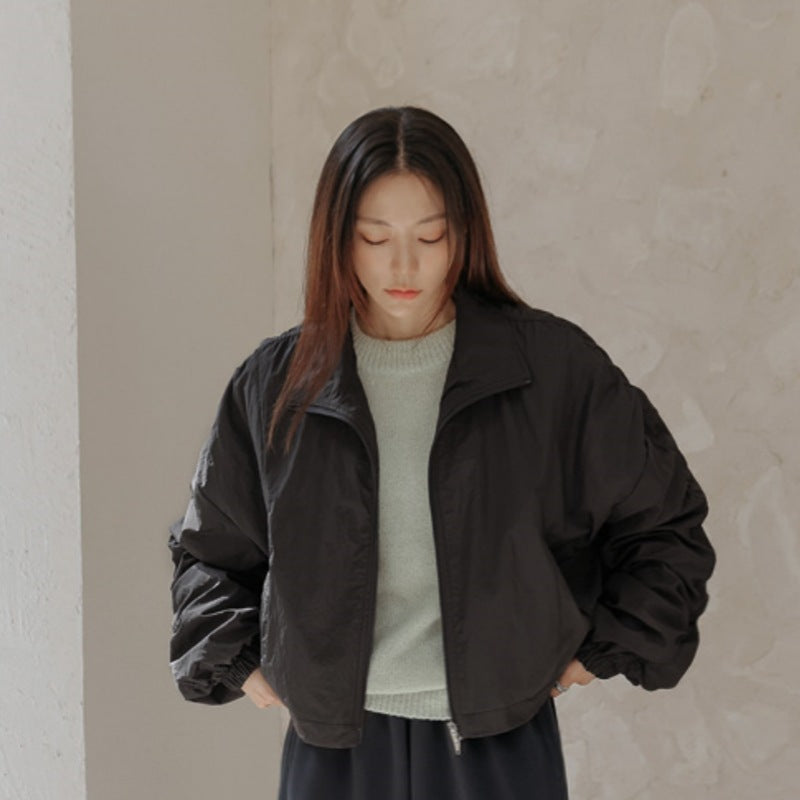 Women's trendy cropped transitional jacket Chic & Stil