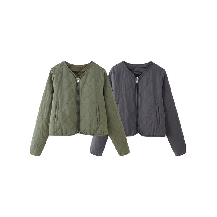 Women's down jacket with modern cut and practical pockets Lune London