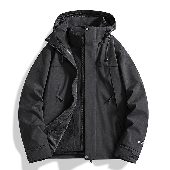 Women Versatile Outdoor Jacket with Removable Fleece Inner Jacket and Waterproof Membrane Amarae