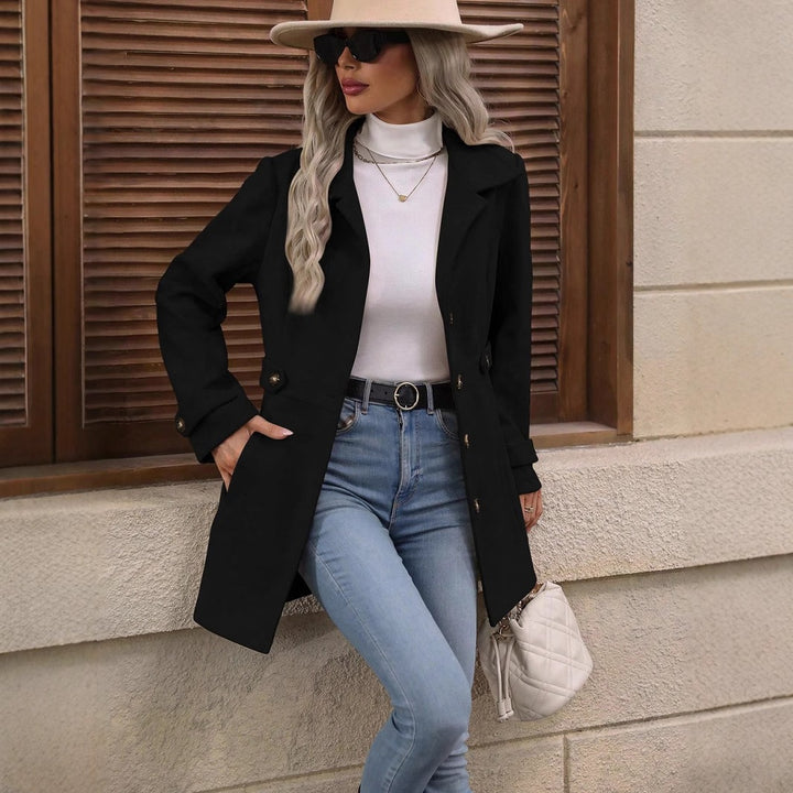 Manteau trench à la mode pour femmes avec ceinture Chic & Stil