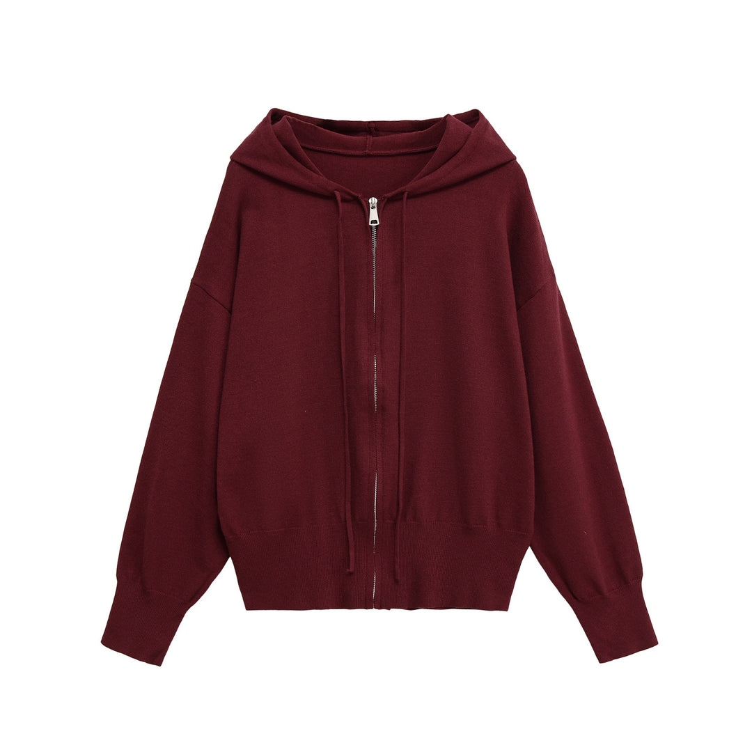 Casual zip-up hooded jacket for women Lune London