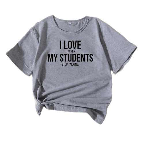Amarae Women's Leisure Teacher Humor T-Shirt