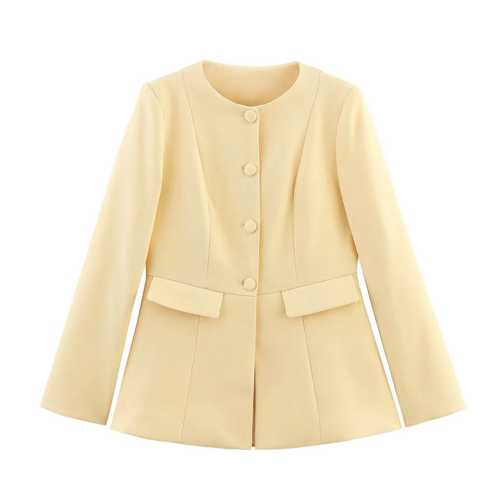 Trendy short jacket for women with textured design Lune London