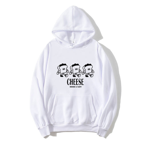 Women's hoodie with creative cartoon print Chic & Stil