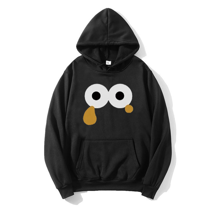 Women's hoodie with eye-catching cartoon print Chic & Stil