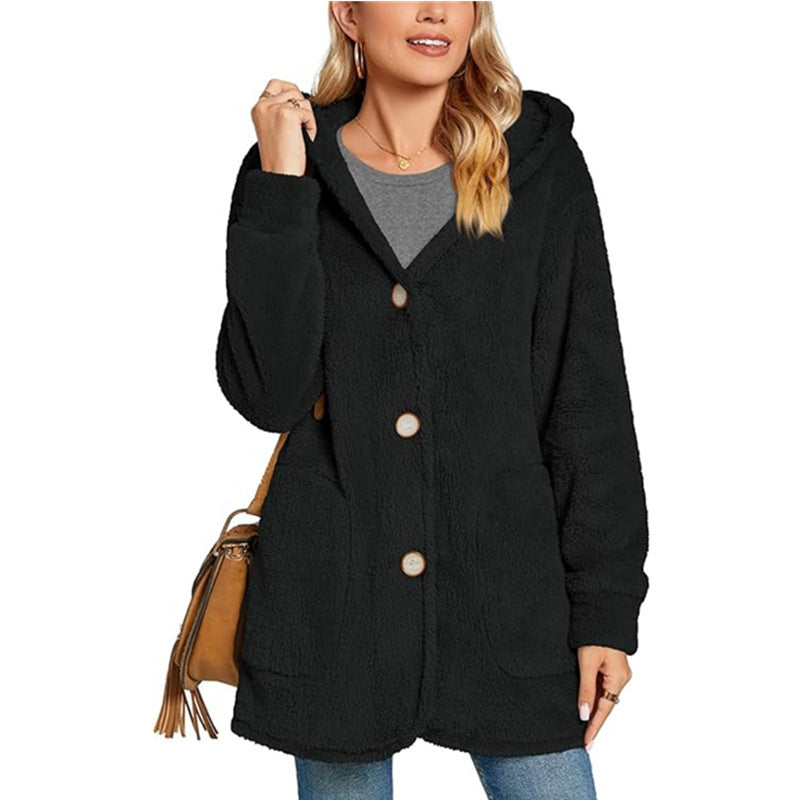 Ladies comfortable and cozy hoodie vest Lune London