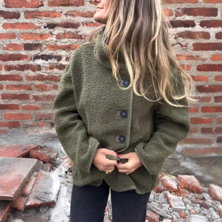 Ladies casual fleece jacket Lune London