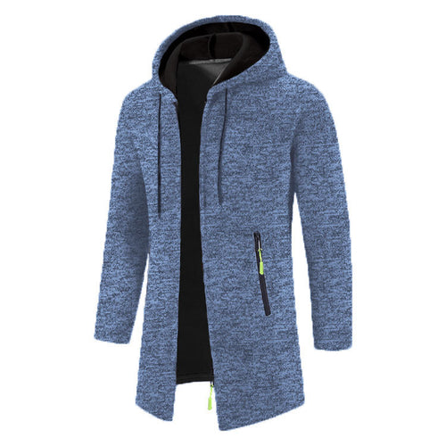 Casual hooded jacket for men with ergonomic cut and practical zippered pockets Amarae