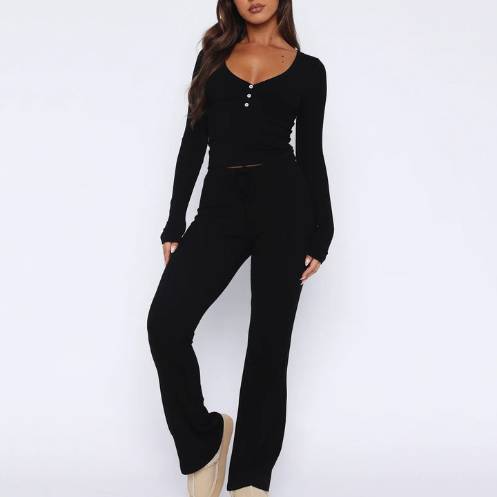 Women casual top and long pants Lune London