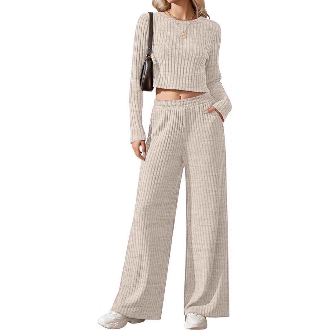 Ensemble en tricot élégant et décontracté pour femmes avec coupe ample Chic & Stil