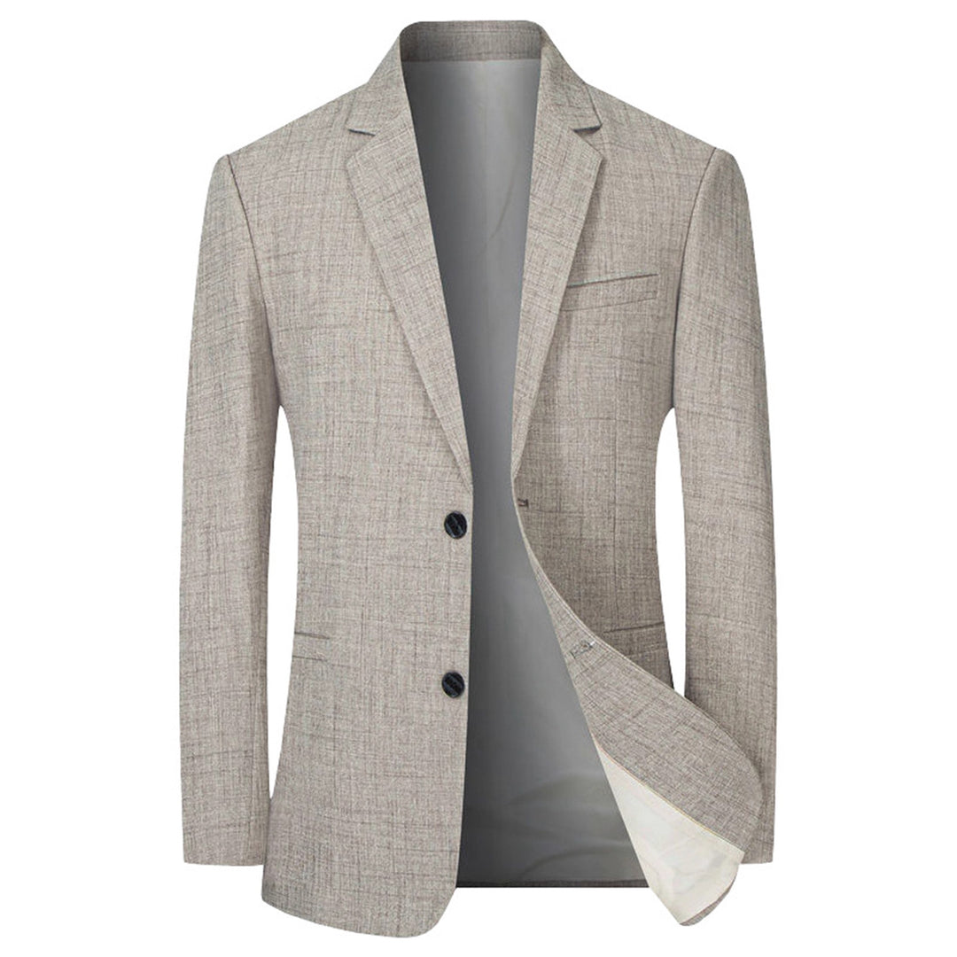 Elegant casual jacket for men in high-quality fabric with structured design Lune London