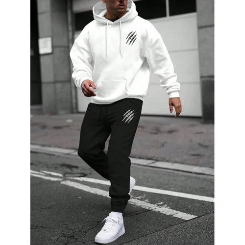 Men's tracksuit with modern graphic design and practical pockets Amarae