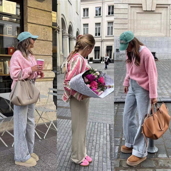 Veste matelassée élégante pour femmes avec motif floral Chic & Stil