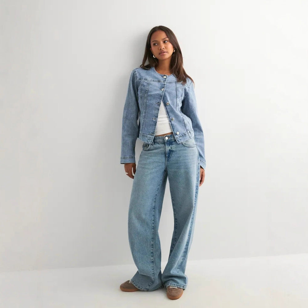 Women's timeless denim jacket in modern cut Lune London