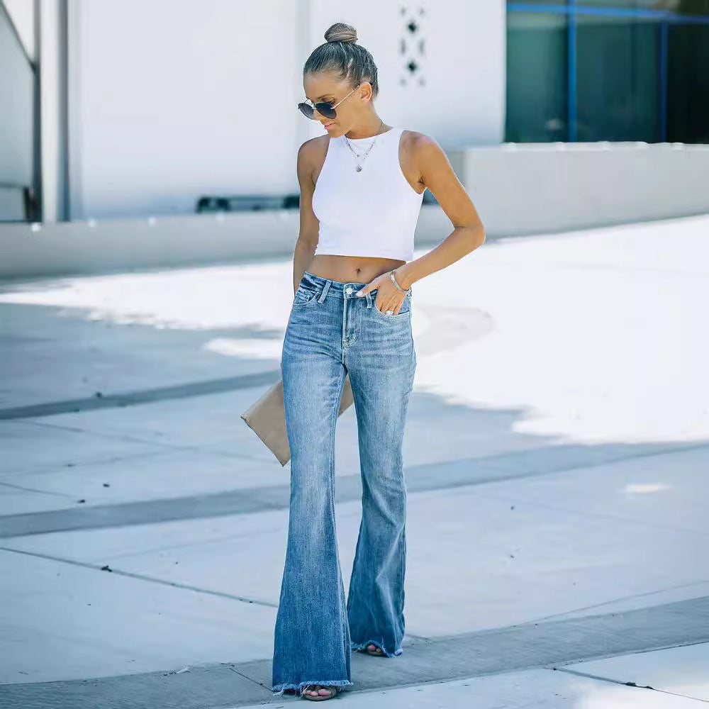 Chic and Stylish Bootcut Jeans for Women