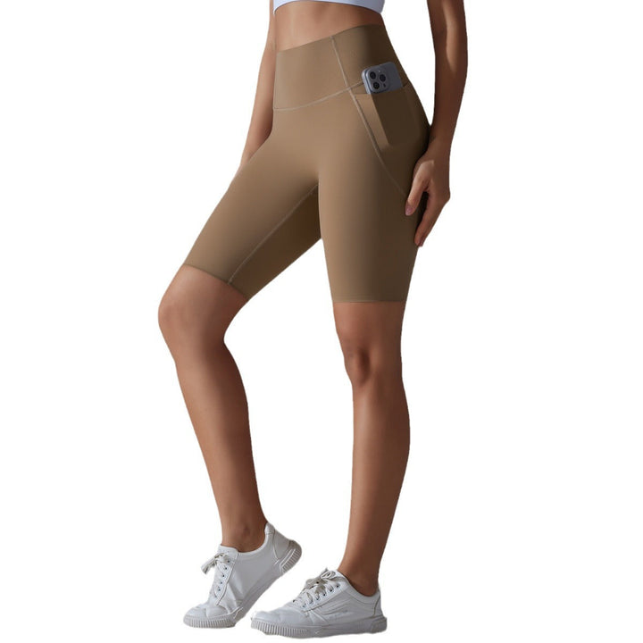 Women's Cycling Shorts with High Waist and Practical Side Pockets Amarae