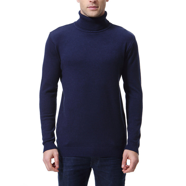 Men's fine cotton turtleneck sweater Lune London
