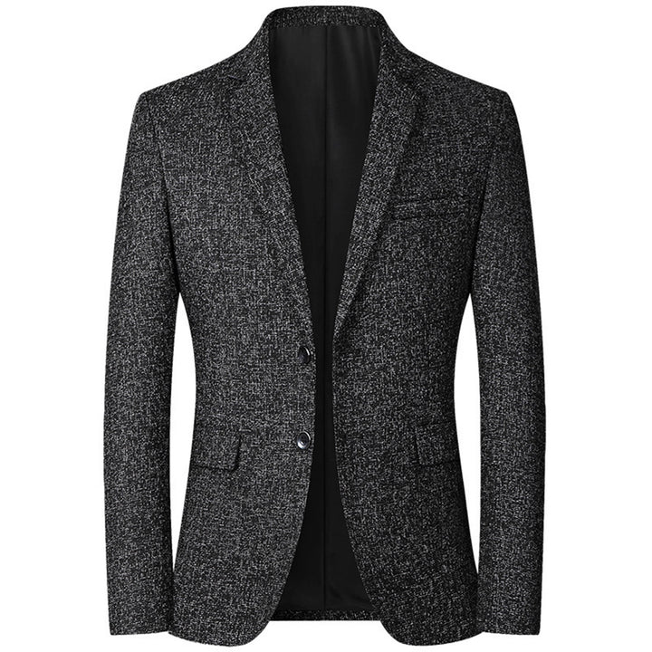 Structured blazer for men with trendy texture Lune London