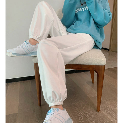 Ladies Comfortable Sweatpants with Elastic Cuffs Chic & Stil