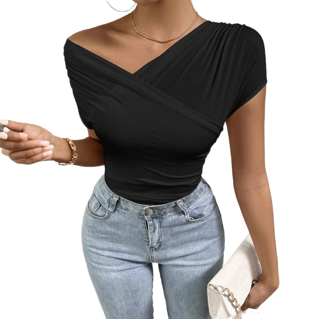 Rolled top for women with elegant cut Lune London