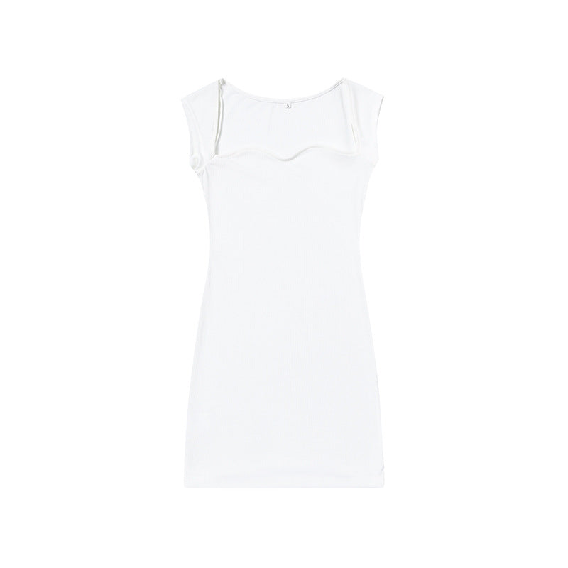 Chic and Stylish Ribbed Mini Dress