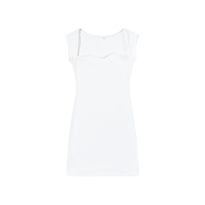 Chic and Stylish Ribbed Mini Dress