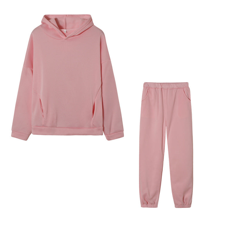 Ensemble de sweat à capuche sportif et de pantalon de jogging Chic & Stil pour femmes