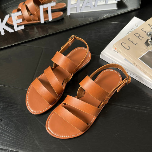 Women's strap sandals with anatomical sole Amarae