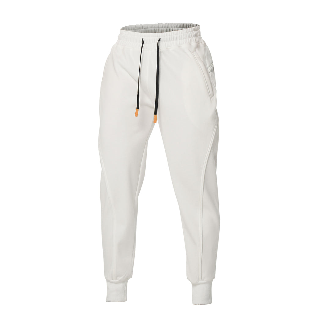 Men's sports pants with elastic waistband and side zip pockets Lune London
