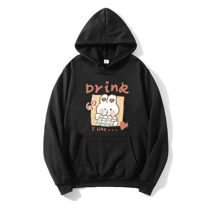 Women's hoodie with cute kitten motif Chic & Stil