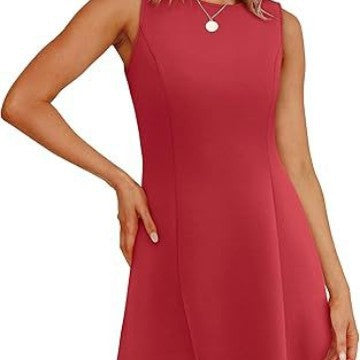 Sleeveless A-line dress for women with timeless cut Lune London