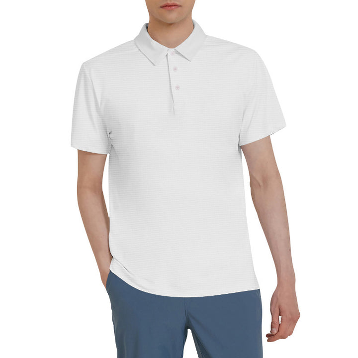 Men's polo shirt made of breathable material with Lune London structure