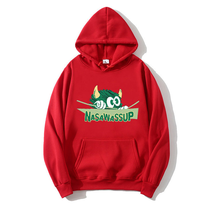 Women's hoodie with playful motif Chic & Stil