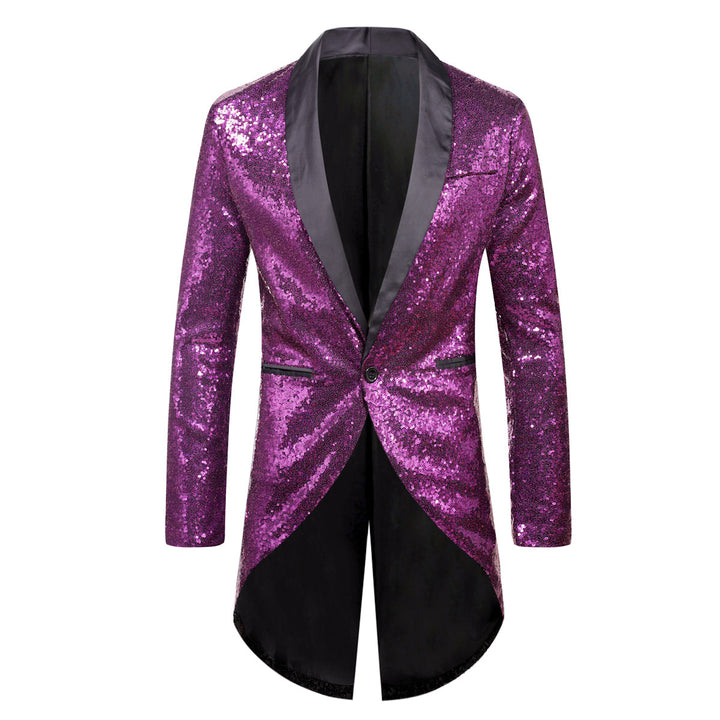 Elegant sequin blazer for men with luxurious details Lune London