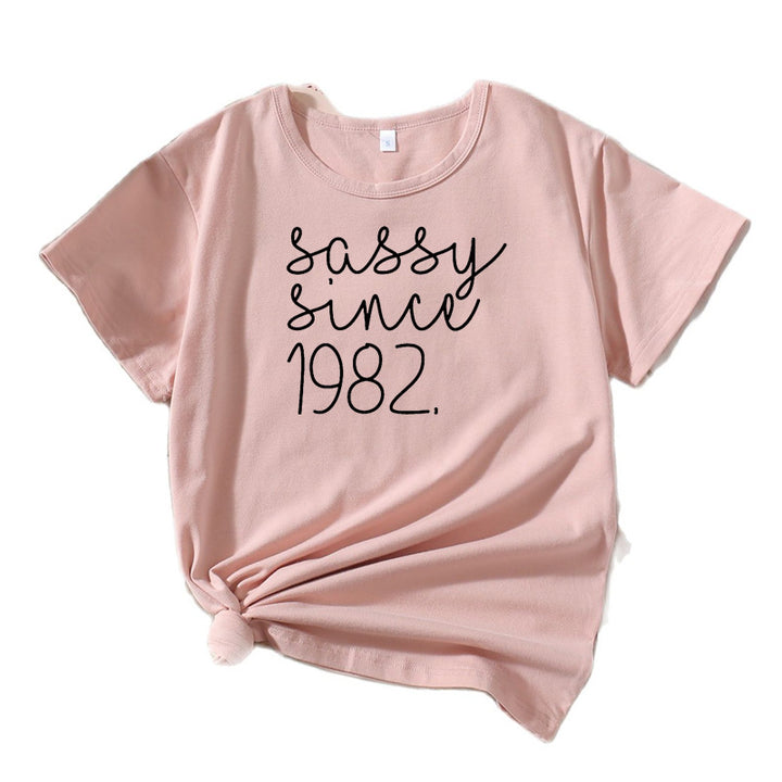 Ladies Sassy Statement Graphic T-shirt Lune London