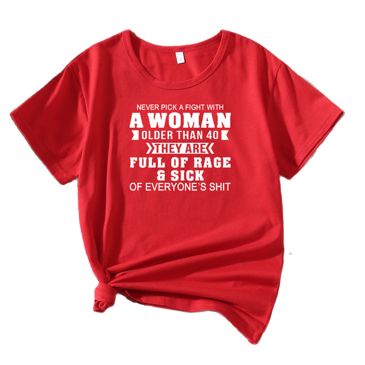 Women Comical Statement T-shirt Lune London