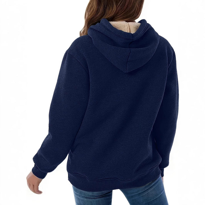 Ladies hoodie with soft lining and modern cut Lune London